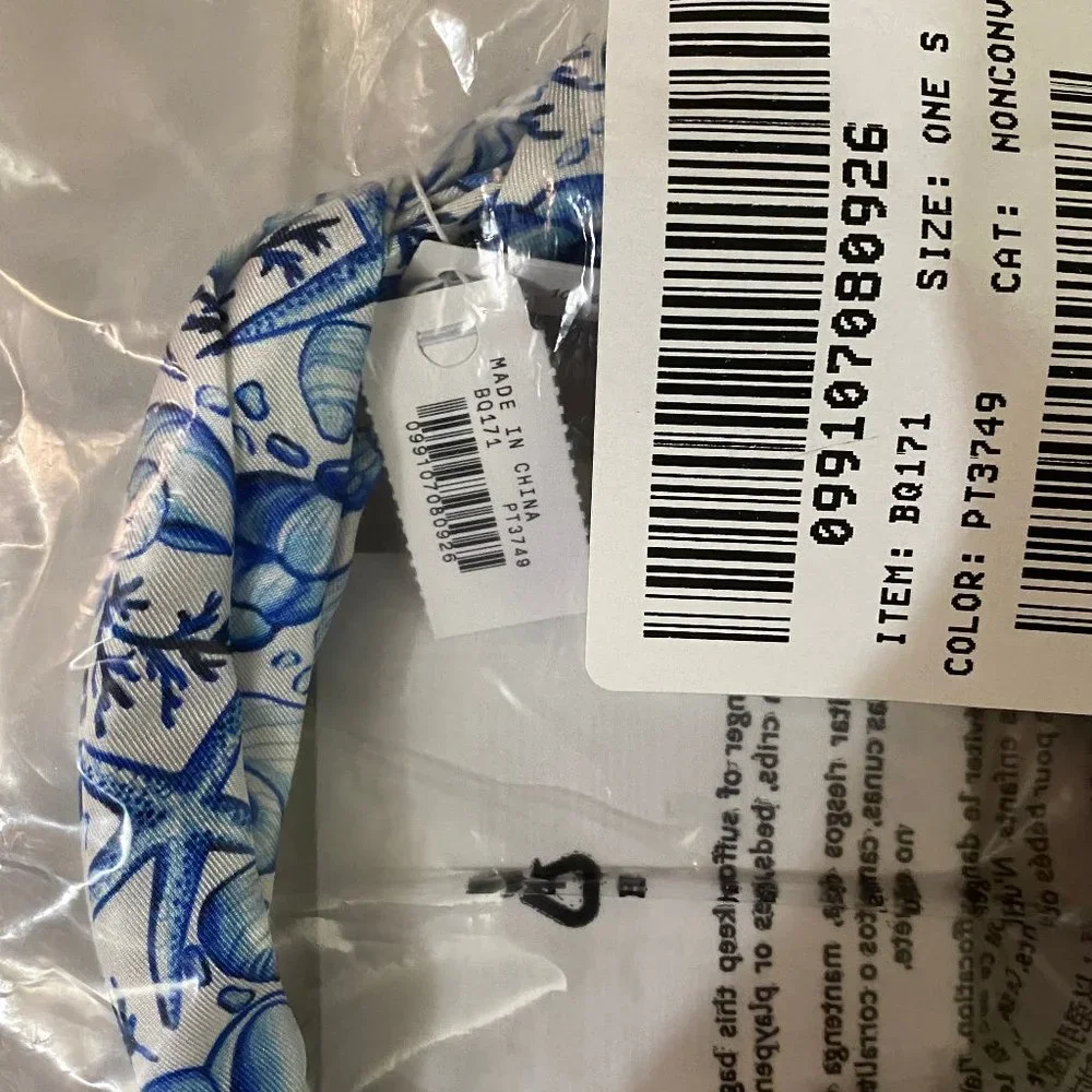 J. Crew Printed knot headband